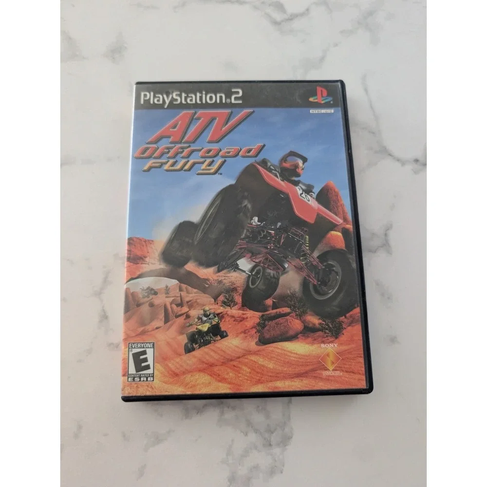 ATV Offroad Fury Game Sony PlayStation 2 PS2 2001 CIB Complete